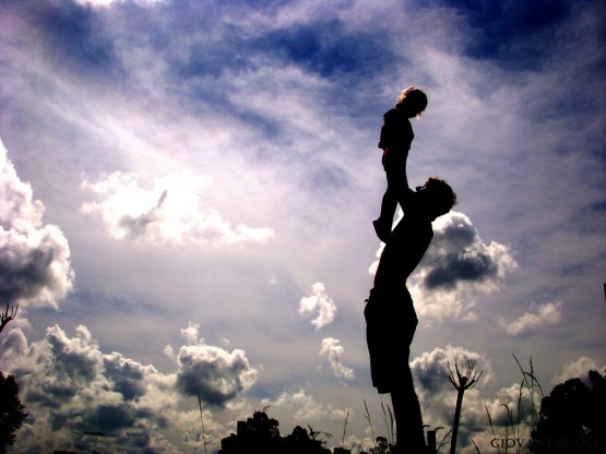 father and child